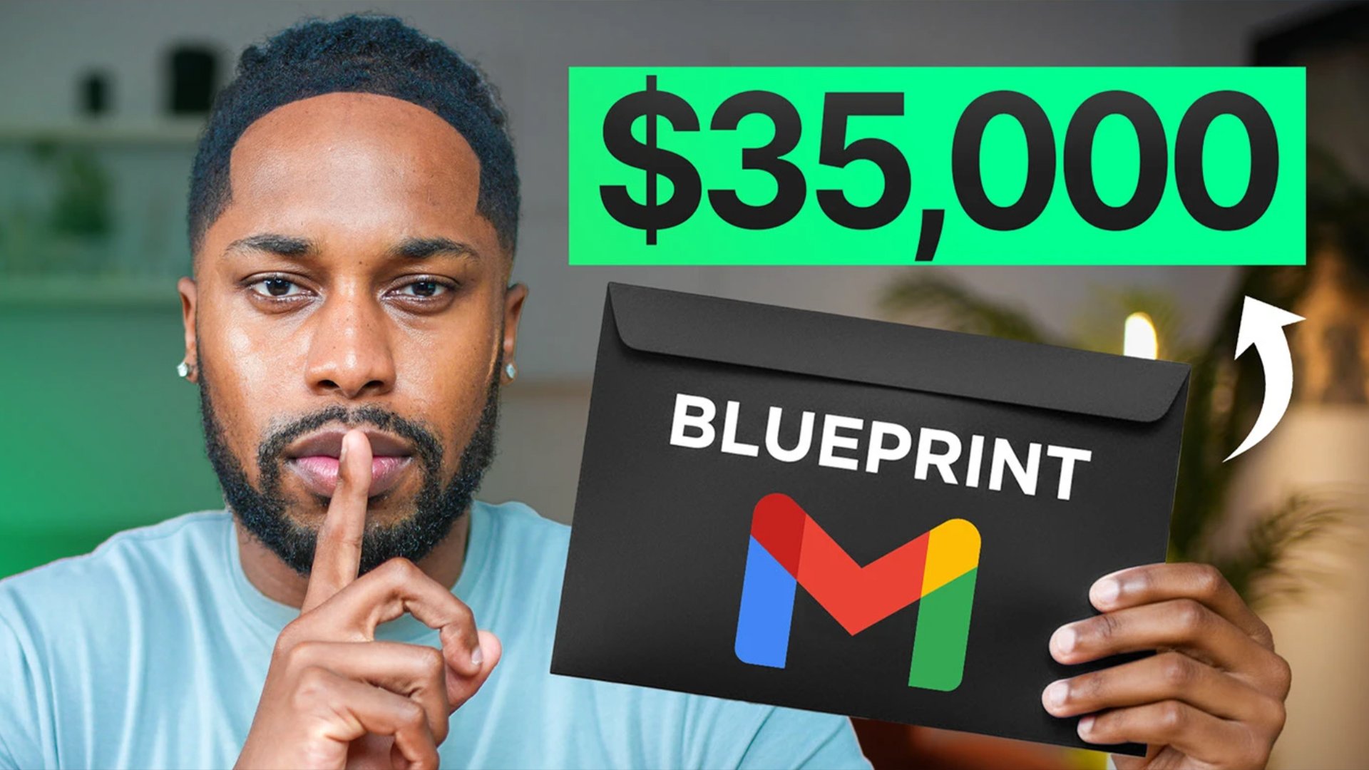 $35,000 blueprint in a Gmail envelope